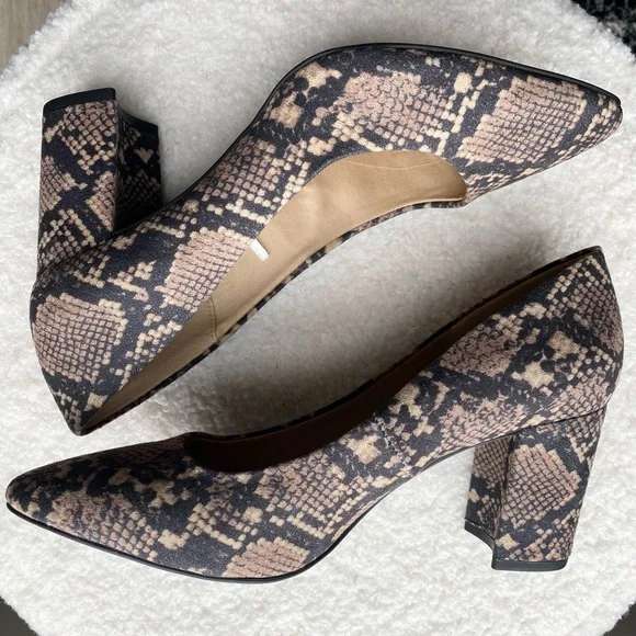 H&m Snakeskin Block Heel Shoes H&m Block Heel Sandals Shop